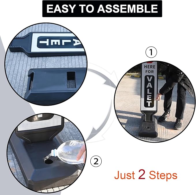 OrangeStar 2-Pack Valet Parking Signs - Image 5