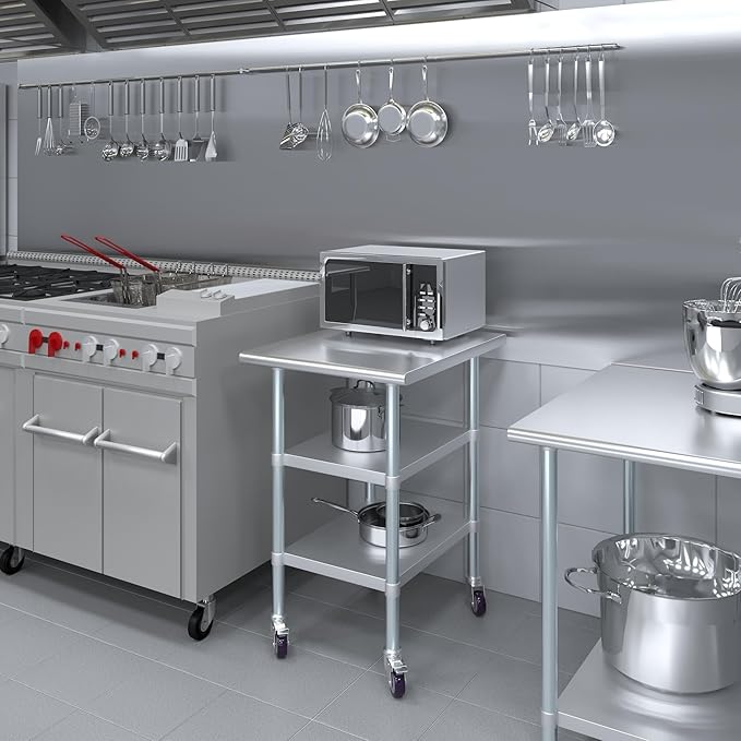 AmGood Stainless Steel Work Table - Image 5