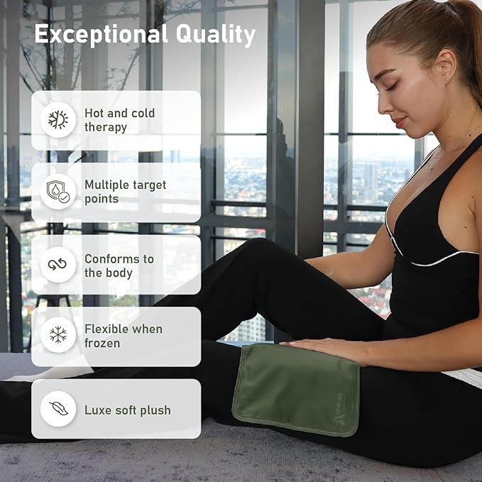 Medium Flexible Gel Ice Packs for Injuries Reusable - Image 2