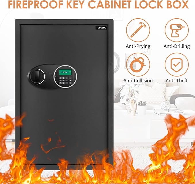 144 Position Key Lock Box Wall Mount - Image 3