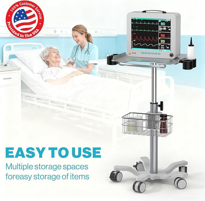 Medical Mobile Trolley Cart - Image 2