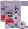 Perco Lavender Pricing Labels for Monarch 1136 Price Gun by Perco