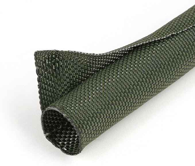 3/4 inch Split Braided Cable Management Sleeve by HOLED