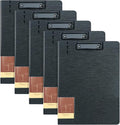 A4 Clipboard Folder, 5 Pack Foldable Clipboards by SOYIRI