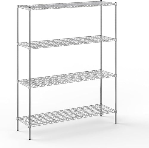 18" Deep x 60" Wide x 74" Height Wire Shelving Kit | 4-Tier | NSF Commercial by Regal+Altair