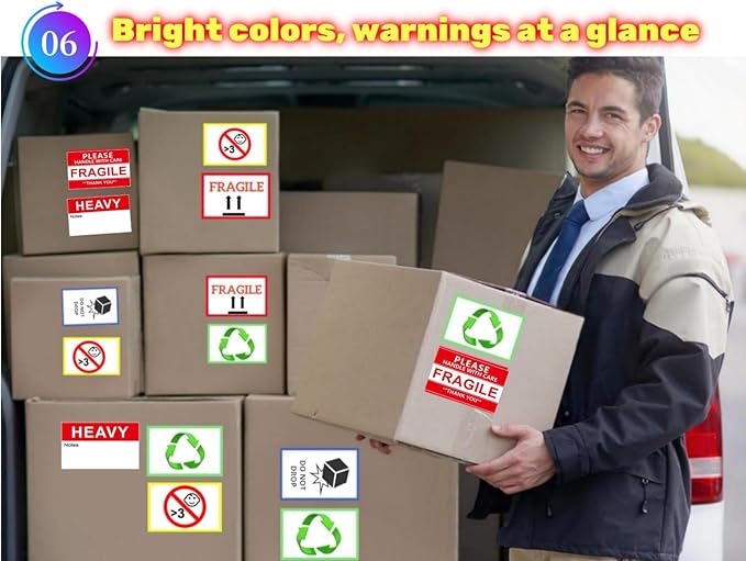 5" x 3" Large Moving Labels for Home Packing Box Label - Image 7