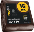 PROTARP Extra Heavy Duty 16 Mil Tarp Cover, Waterproof, UV Resistant, Rip and by Protarp