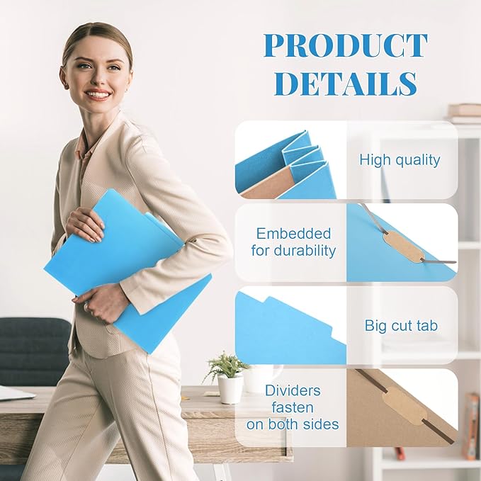 Skyygemm 12 Pack Classification Folders Letter Size Bulk - Image 5