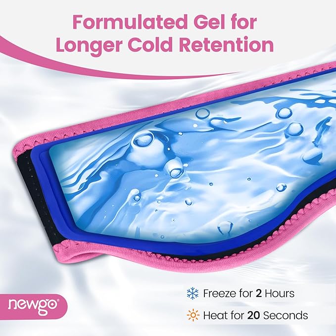 NEWGO Headache Ice Pack Head Wrap - Image 5