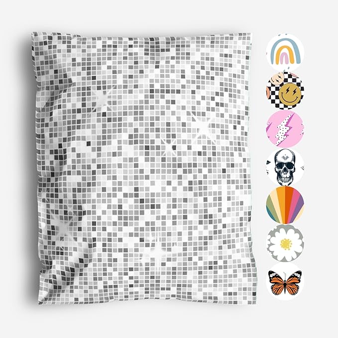 10x13 Poly Mailers – Disco Ball – Waterproof, Tear-Resistant Shipping Bags by PackageMint