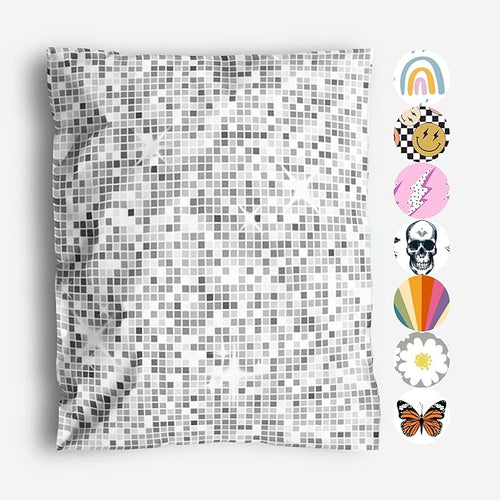 10x13 Poly Mailers – Disco Ball – Waterproof, Tear-Resistant Shipping Bags by PackageMint