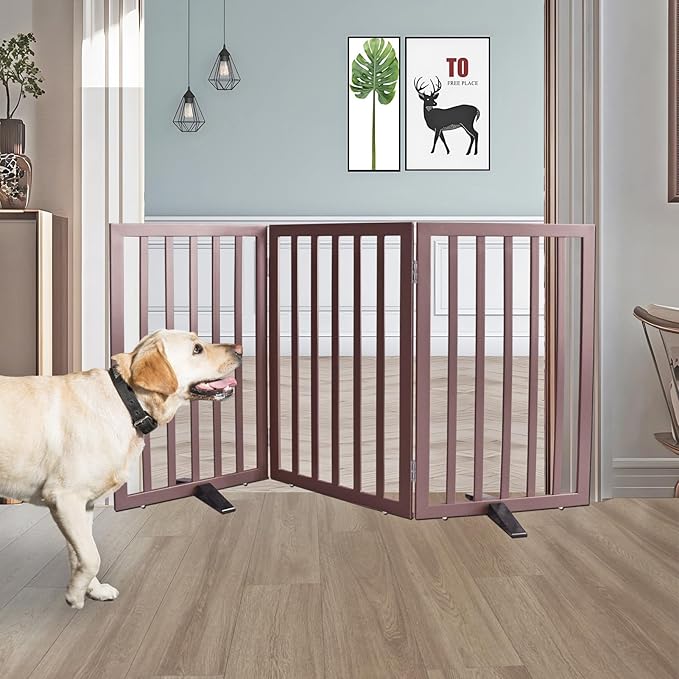 ZJSF Freestanding Indoor Dog Gate - Image 2