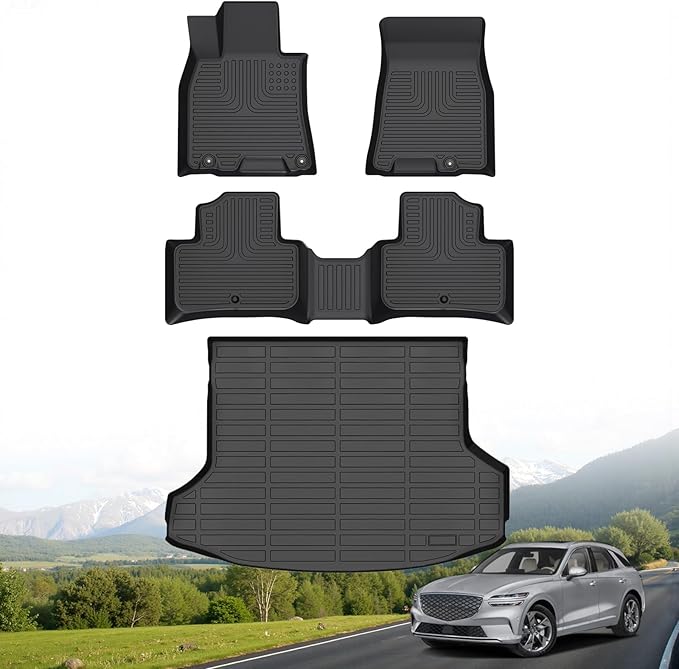 Hutisya-Floor Mats & Cargo Liner Set Fit by Hutisya