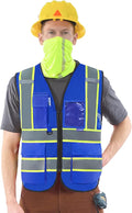 AYKRM 11 color High Vis Reflective Safety Vest by AYKRM