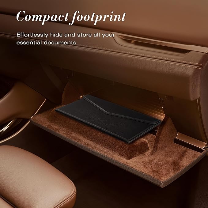 CoBak Leather Car Registration and Insurance Holder - Image 6