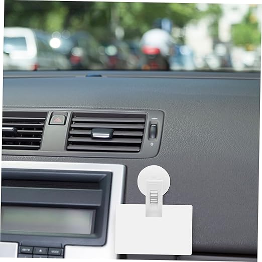 Mikinona 1pair Car Clip Memo Holder Cup Glasses and Document Organizer Car - Image 2