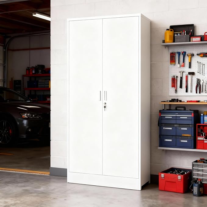 BESFUR Metal Storage Cabinet - Image 2
