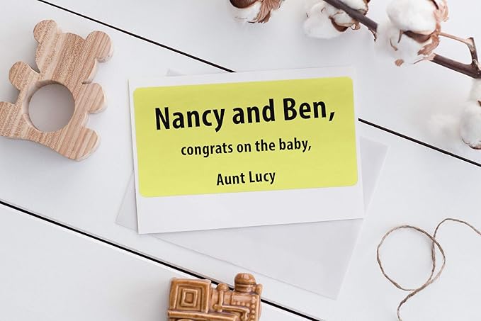 Royal Green Name Tags Labels 4x2 inch Rectangular Metallic Stickers in Rose - Image 3