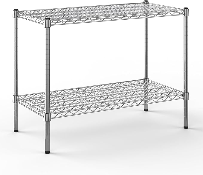 18" Deep x 36" Wide x 27" Height Wire Shelving Kit | 2-Tier | NSF Commercial by Regal+Altair