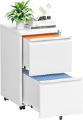 INTERGREAT 2 Drawer File Cabinet, Metal Filling Organizer by INTERGREAT