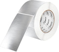 Perco Metallic Silver 3x5 Inch Perforated Sticker Labels — 150 Stickers Per by Perco