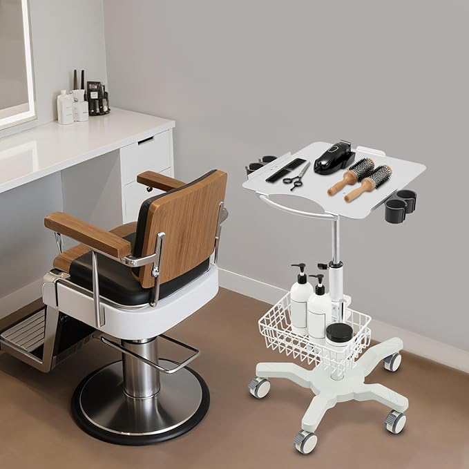 Medical Trolley Cart with Locking Wheels - Image 3