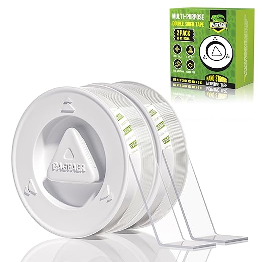 Double Sided Tape Heavy Duty, Removable Picture Hanging Strips by PAGFAER