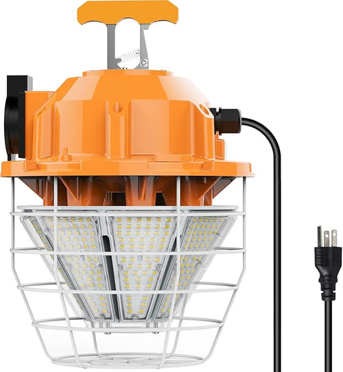 150W LED Temporary Work Light 24750Lm 5000K Daylight Bright Construction Lights by LightupEveryCorner