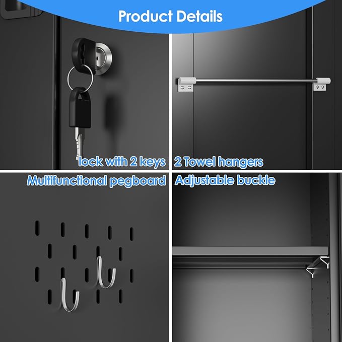Broom Closet Storage Cabinet - Image 4