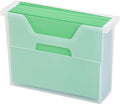 IRIS USA Small Portable Desktop File Box by IRISUSA