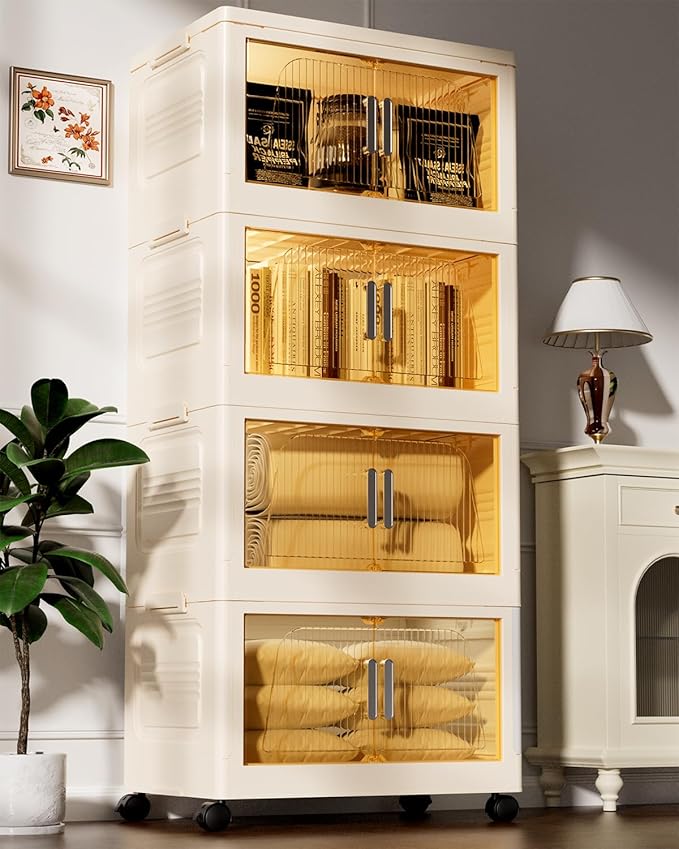 304QT Stackable Storage Bins by FOCUSONLIFEBECONVENIENCE