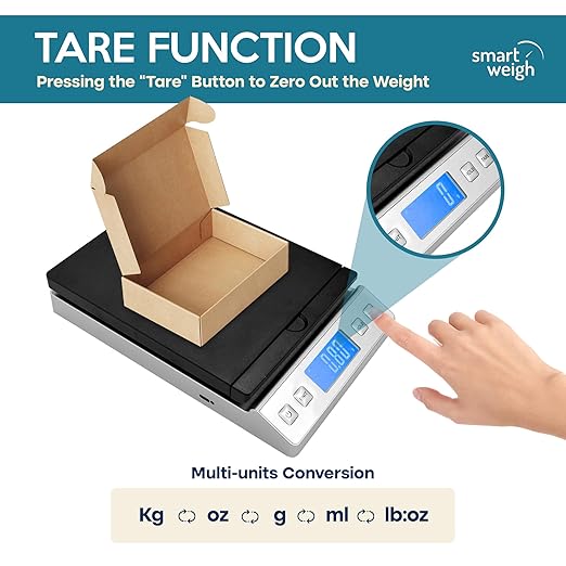 Smart Weigh Digital Shipping Scale 66LB x 0.1oz Hold and Tare Function Accurate - Image 4