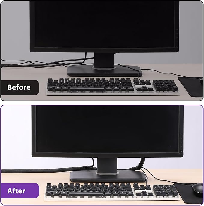 Cable Management Sleeve YCLYC 8.2ft - Image 5