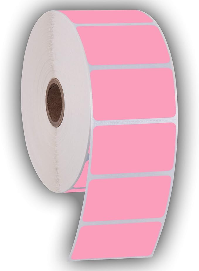 2.25" X 1.25" Direct Thermal Perforated Stickers Labels by KENCO
