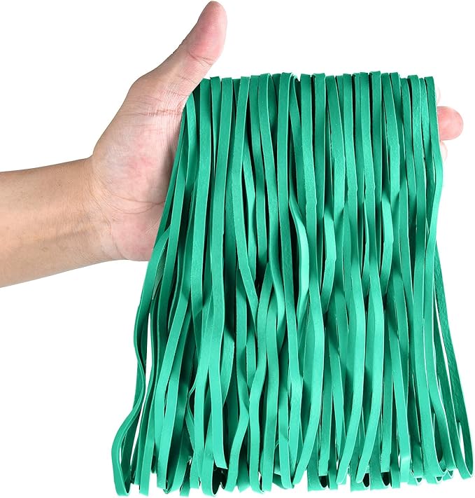 Coopay 180 Pieces Large Rubber Bands Bulk, 8 Inches Heavy Duty Strong Elastic by Coopay