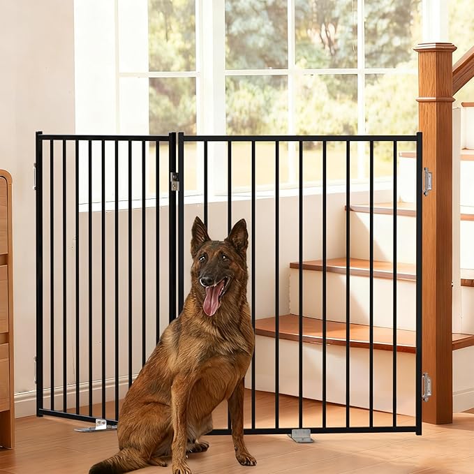 No Pawblems Free Standing Dog Gate by NoPawblems