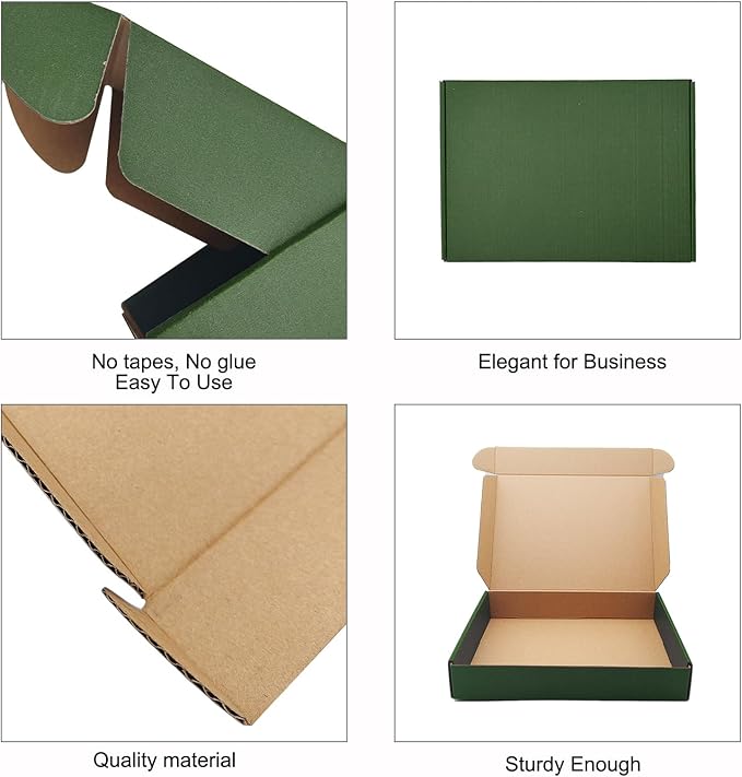 25 Pack Corrugated Packaging Box Mailers Shipping - Image 4