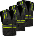 FONIRRA 3 Pack Hi Vis Safety Vest by FONIRRA_PrepareToBeenSeen