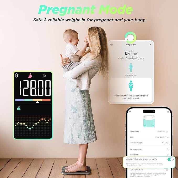 RunStar Scale for Body Weight, Smart Scale - Image 7
