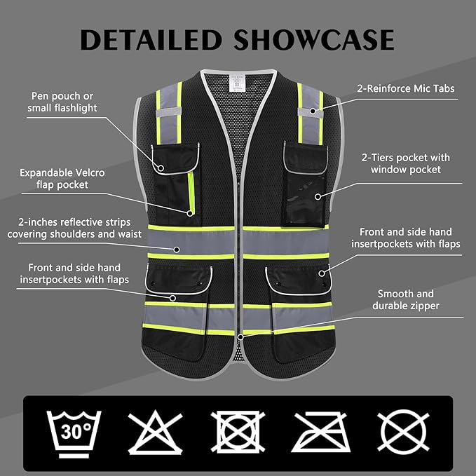 High Visibility Safety Vest - Image 3