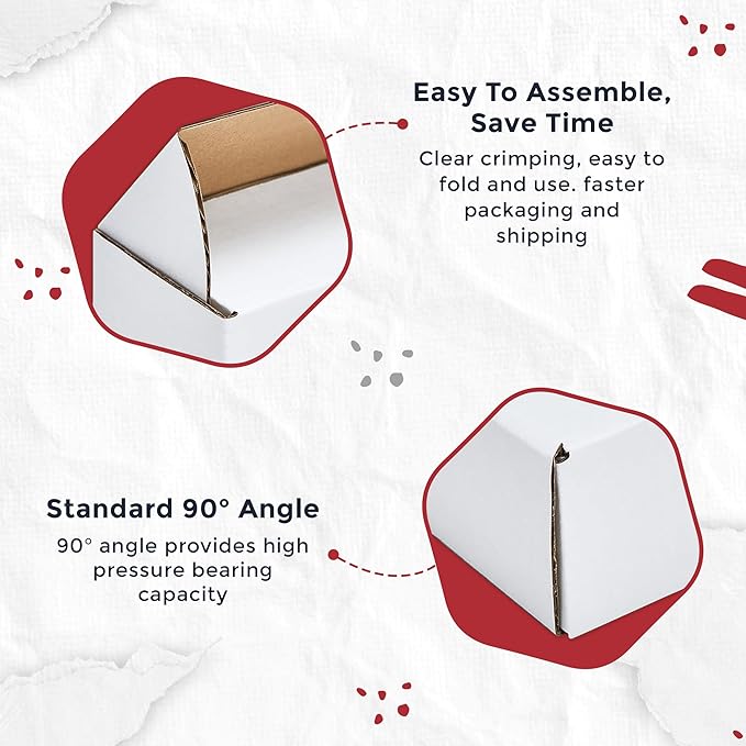 White Shipping Boxes 6x6x6 Heavy Duty, Lightweight - Image 5