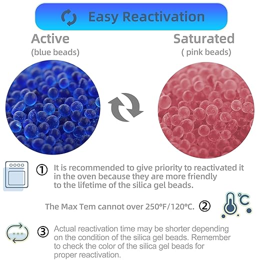 Blue Indicating Silica Gel Beads Desiccants - Image 3