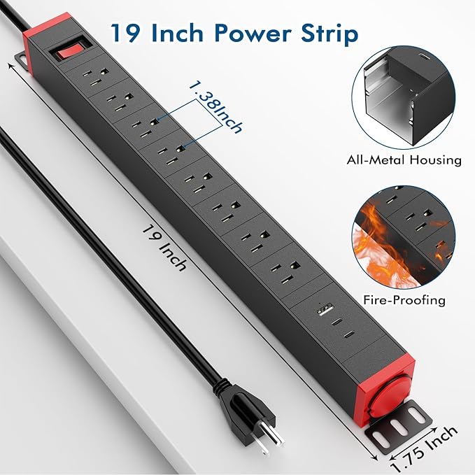 360° Rotating Mountable Power Strip - Image 7