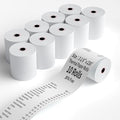 3 1/8" x 230' Thermal Receipt Paper Rolls, Cash Register POS Thermal Paper by MultiLabel