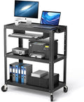 Extra Large Rolling Computer Cart by POCHAR-FactoryDirectCustomizedProducts