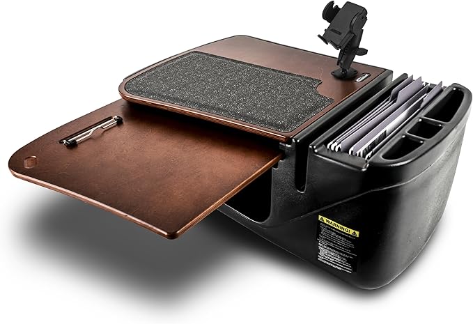 AutoExec GripMaster Car Desk for Your Vehicle Workstation and Mobile Office by AutoExec