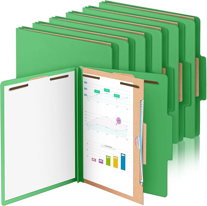 Skyygemm 12 Pack Classification Folders Letter Size Bulk by Skyygemm