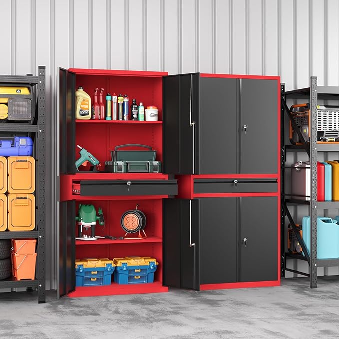 Metal Garage Storage Cabinet - Image 2