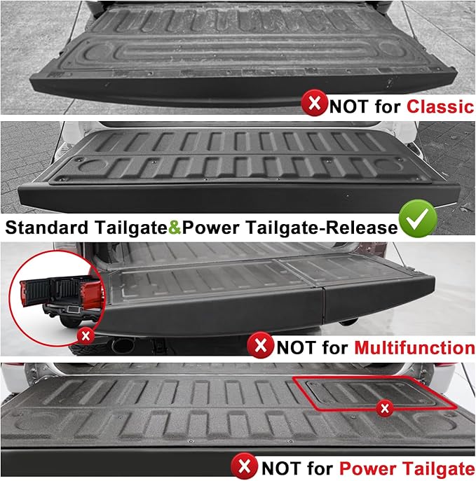 TripleAliners Tailgate Mat for 2019-2025 2026 Dodge Ram 1500 Power - Image 3