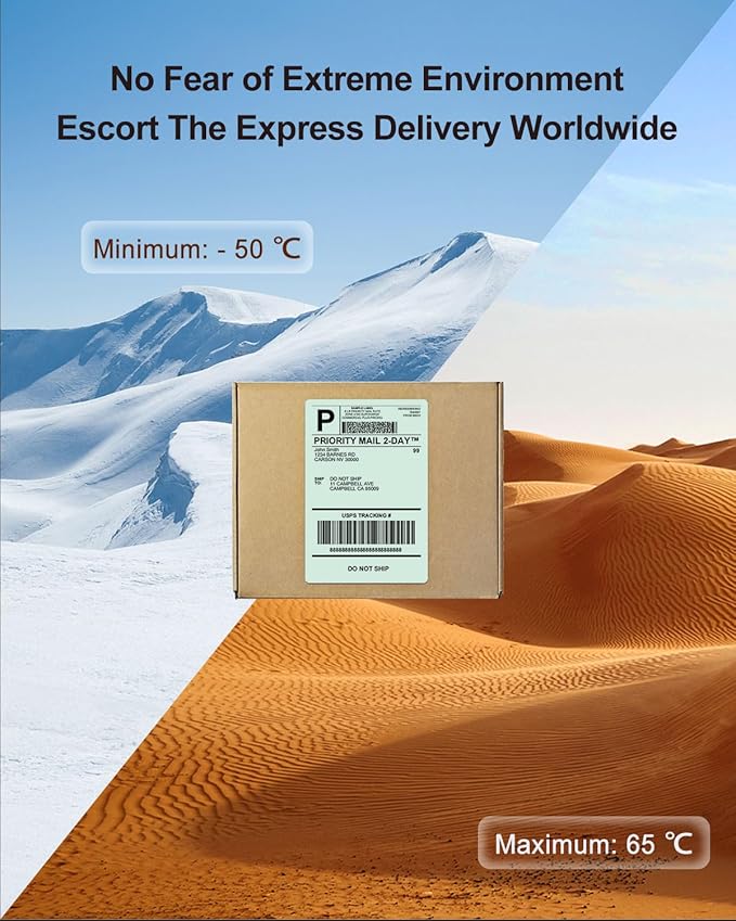 Phomemo 4x6 Thermal Labels for Shipping Label Printer - Image 8